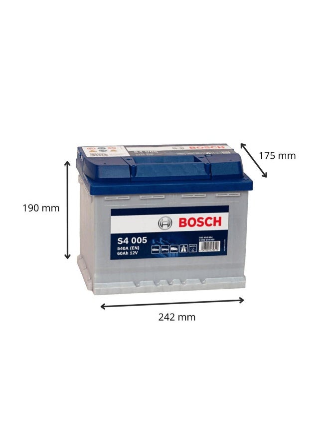Bosch Car Battery 60Ah 12V – Made in Spain - Image 2